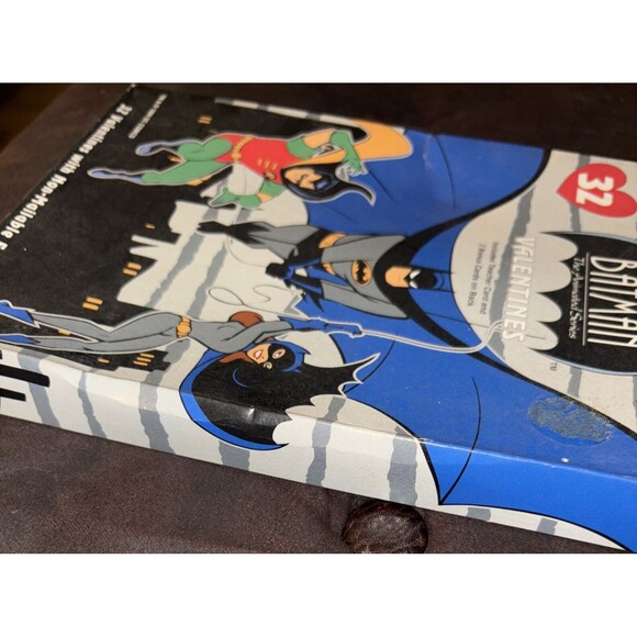 Vintage Batman DC Comics 1994 Valentines Sealed Box - Picture 6 of 6